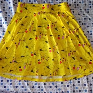 Pokemon Pikachu Skirt